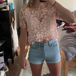 Lace Crop top